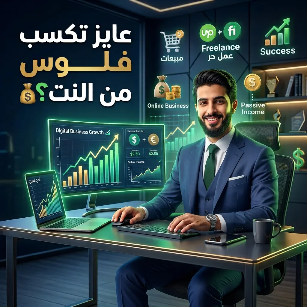 image about الربح من الإنترنت: دليلك الشامل لبناء دخل حقيقي من العمل أونلاين