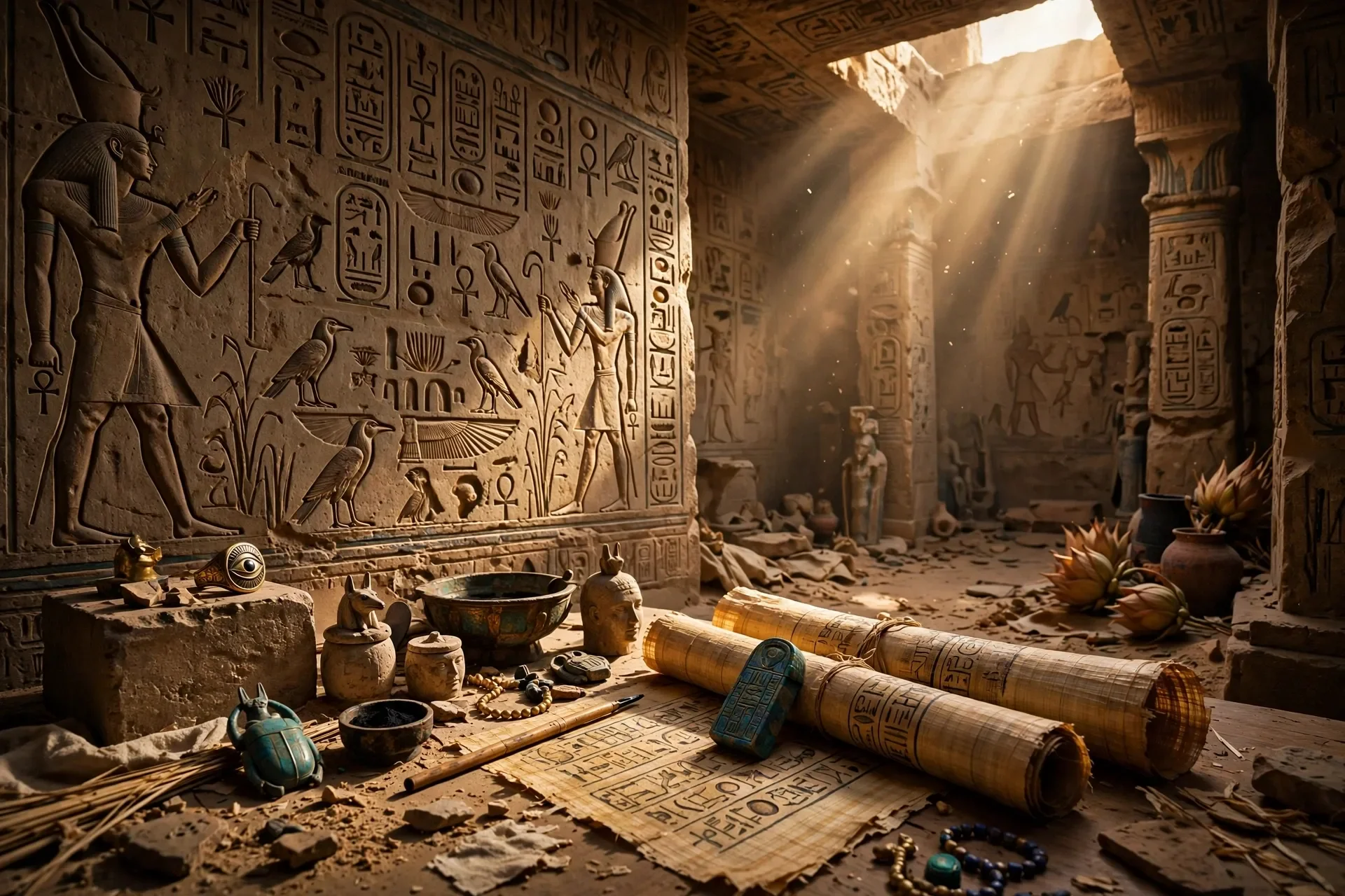 image about *حضارة الفراعنة: كيف بنى المصريون القدماء أول دولة في التاريخ؟*