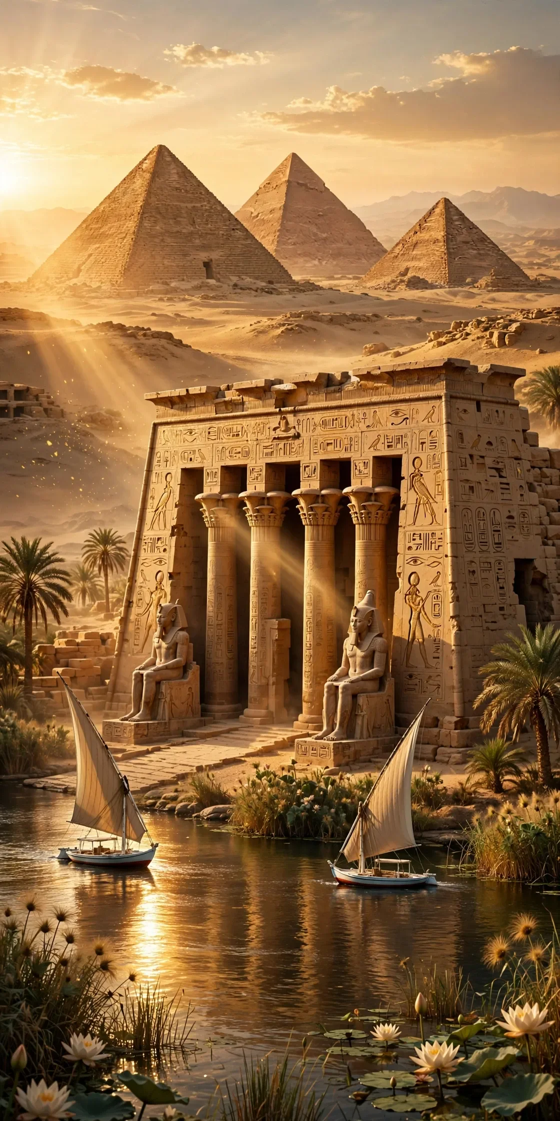 image about *حضارة الفراعنة: كيف بنى المصريون القدماء أول دولة في التاريخ؟*