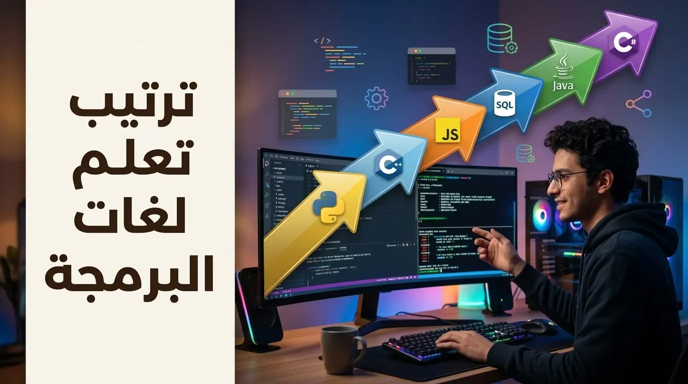 image about لغات البرمجة بالترتيب: أفضل ترتيب لتعلم البرمجة من الصفر