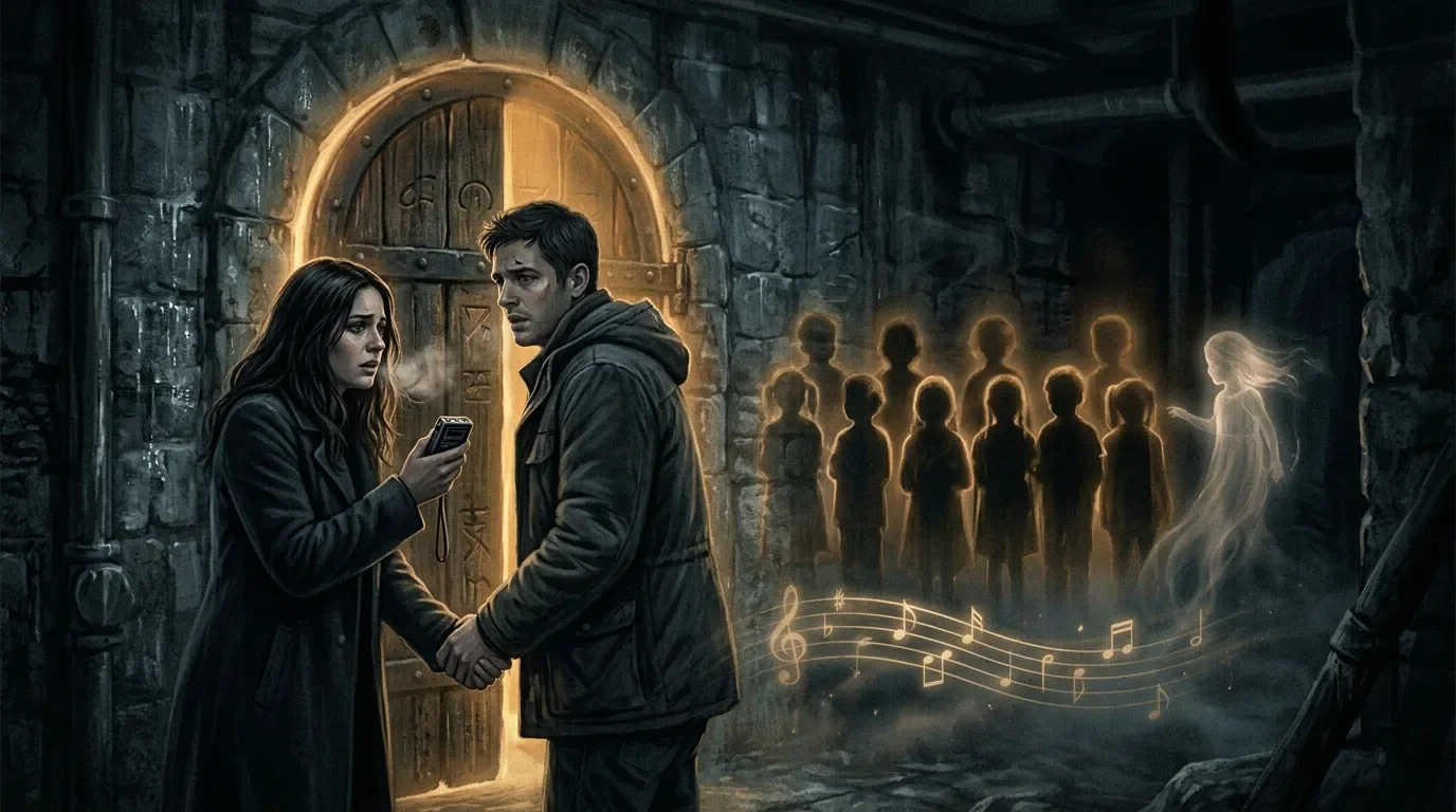image about The Hollow Choir - Eleven voices. One door. And a song that was never meant to end