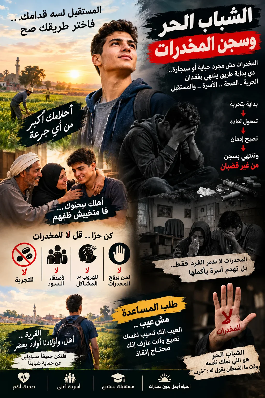 image about الشباب الحر وسجن المخضرات