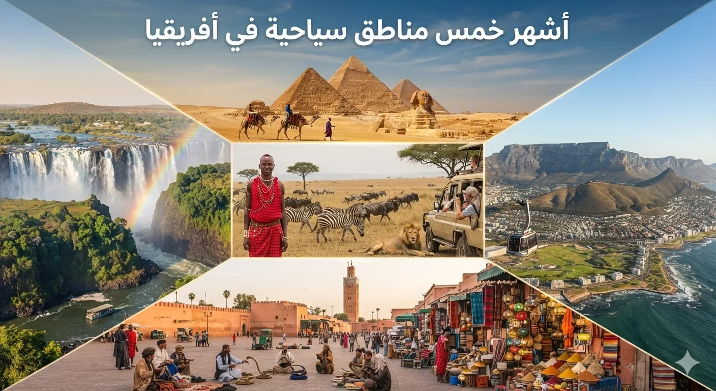 image about اشهر خمس مزارات سياحية في القارة الأفريقية 
