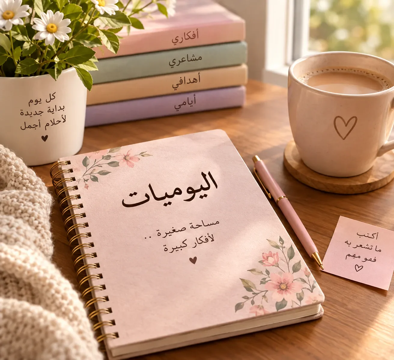 image about كتابة اليوميات والعناية بالنفس: خطوات عملية لتنظيم الأفكار وتحسين المزاج وبناء روتين يومي هادئ