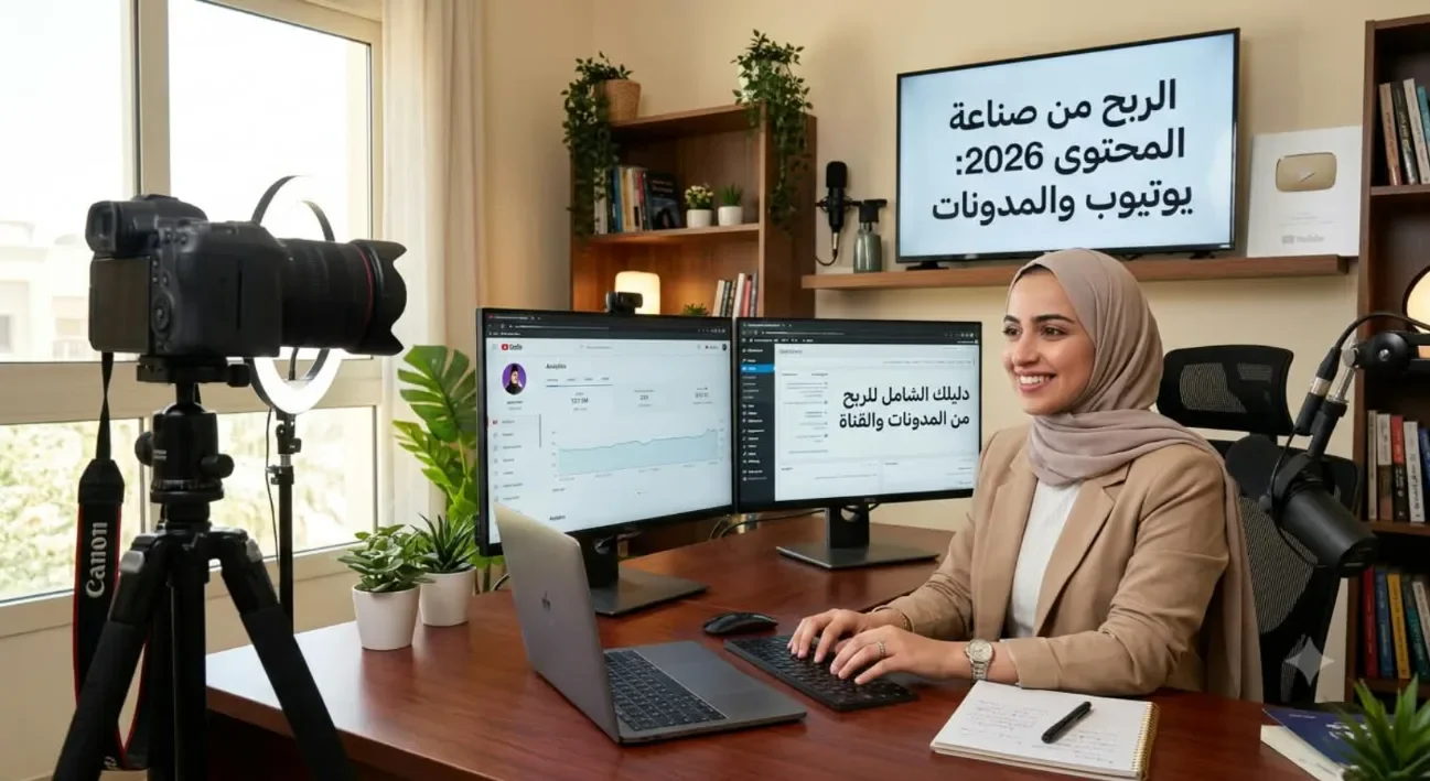 image about الربح من الإنترنت في 2026: الدليل الشامل لأشهر الطرق الحقيقية والحديثة 🚀