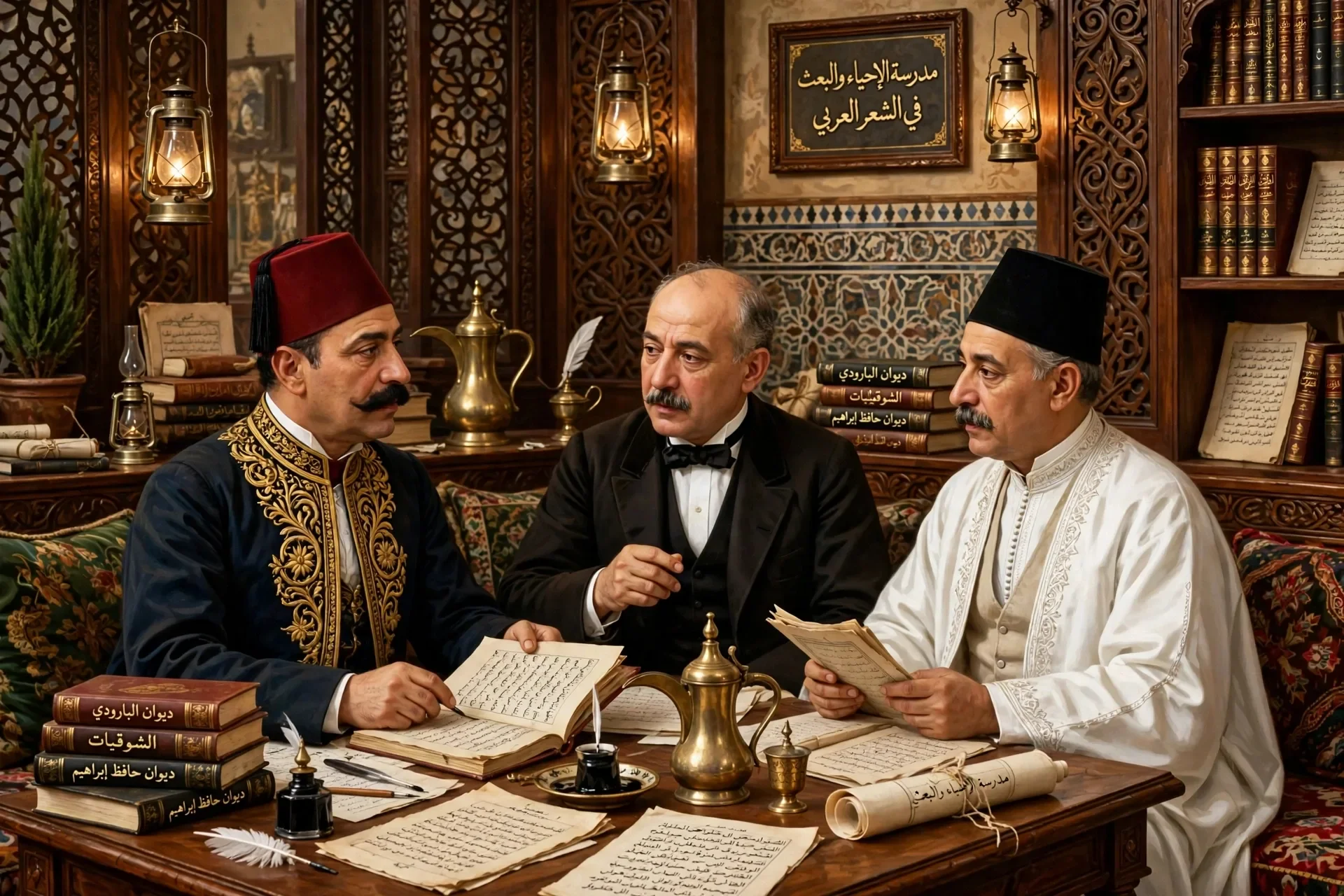 image about مدرسة الإحياء والبعث: ثورة التجديد وأصالة التراث