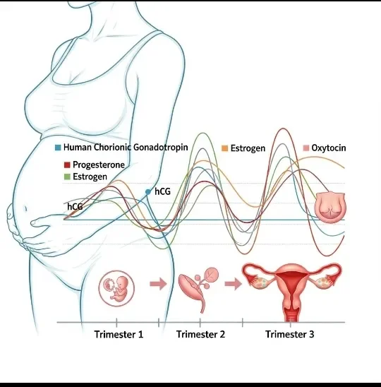 image about ماذا يحدث داخل جسم المرأة أثناء الحمل؟ تغيّرات هرمونية ودموية ومناعية لا تُرى بالعين