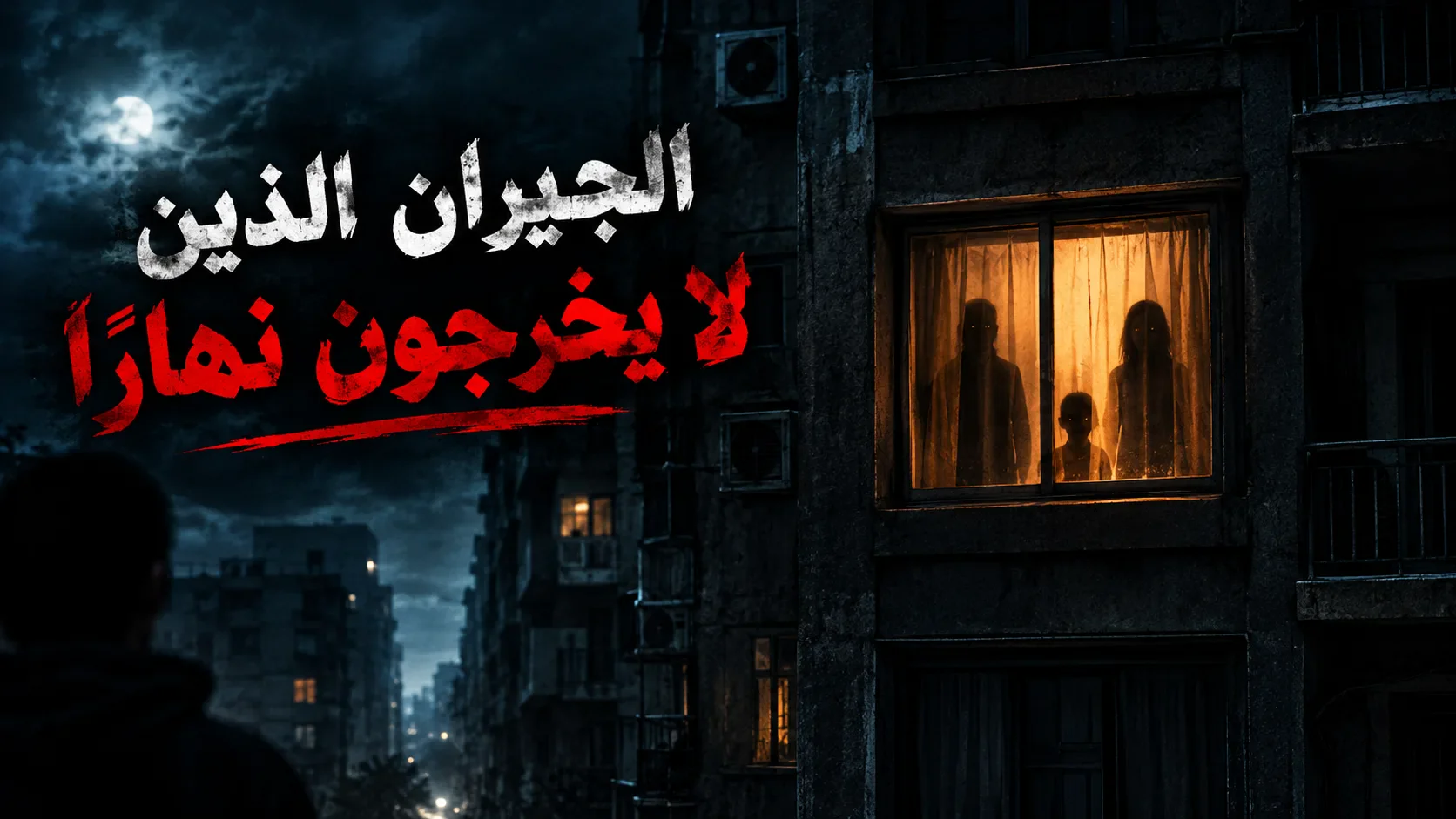 image about قصص رعب مكتوبة: الجيران الذين لا يخرجون نهاراً