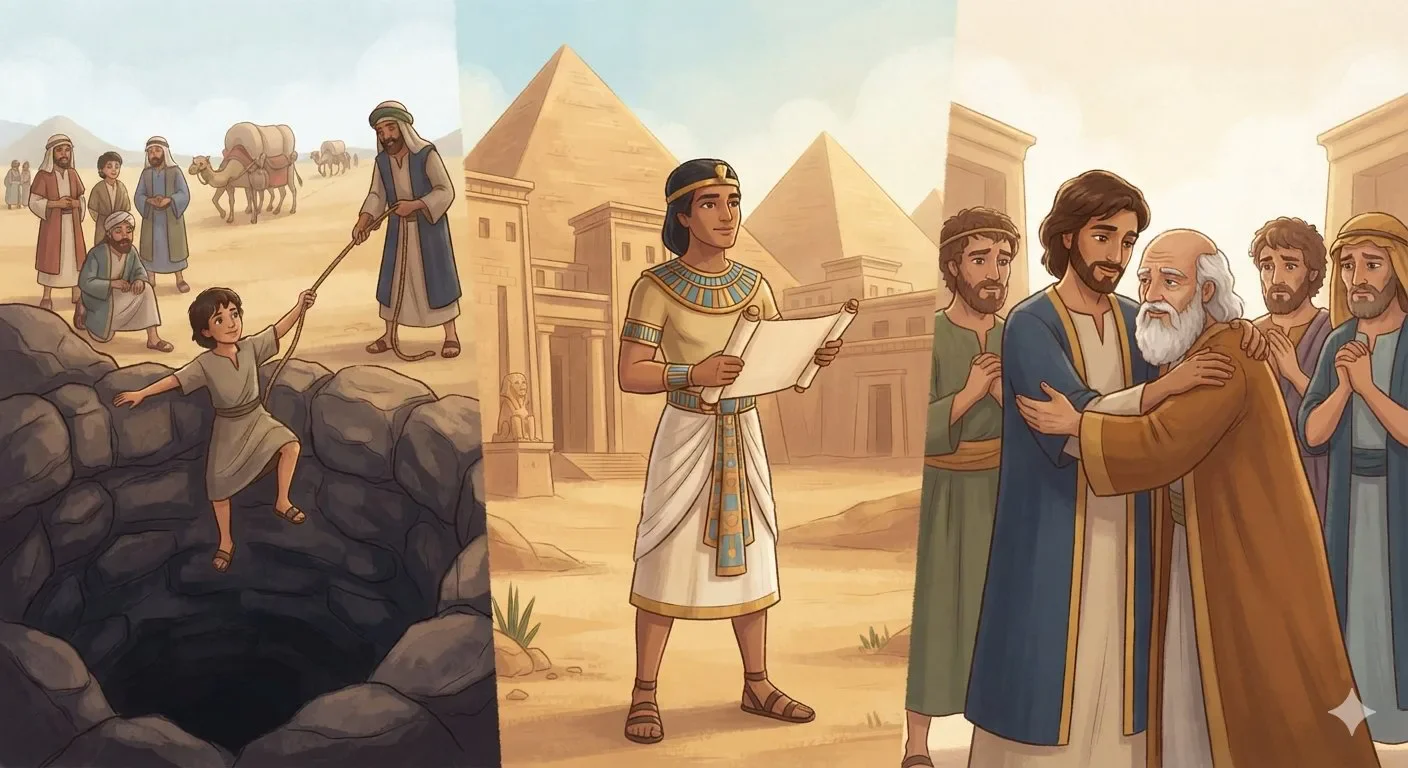 image about قصة سيدنا يوسف باختصار وبأسلوب بسيط (أجمل قصص الصبر والفرج)