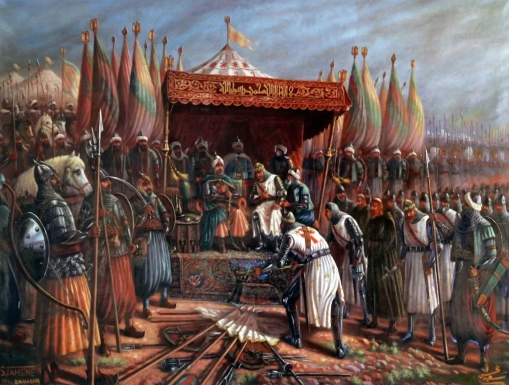 image about عطش الصحراء ونيران حطين: كيف أسقط صلاح الدين أعتى الجيوش بدون أن يسلّ سيفه أولاً؟