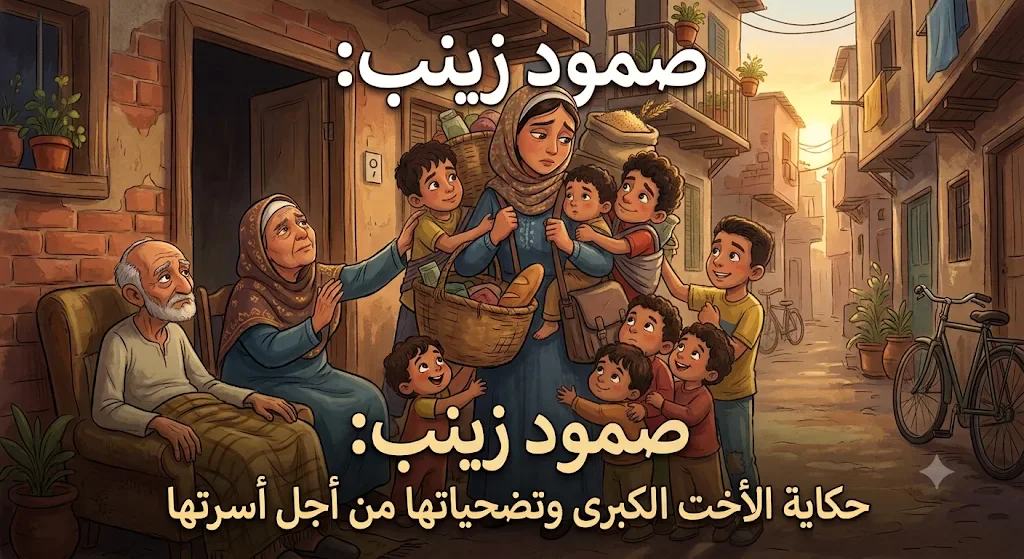 image about صمود زينب: حكاية الأخت الكبرى وتضحياتها من أجل أسرتها