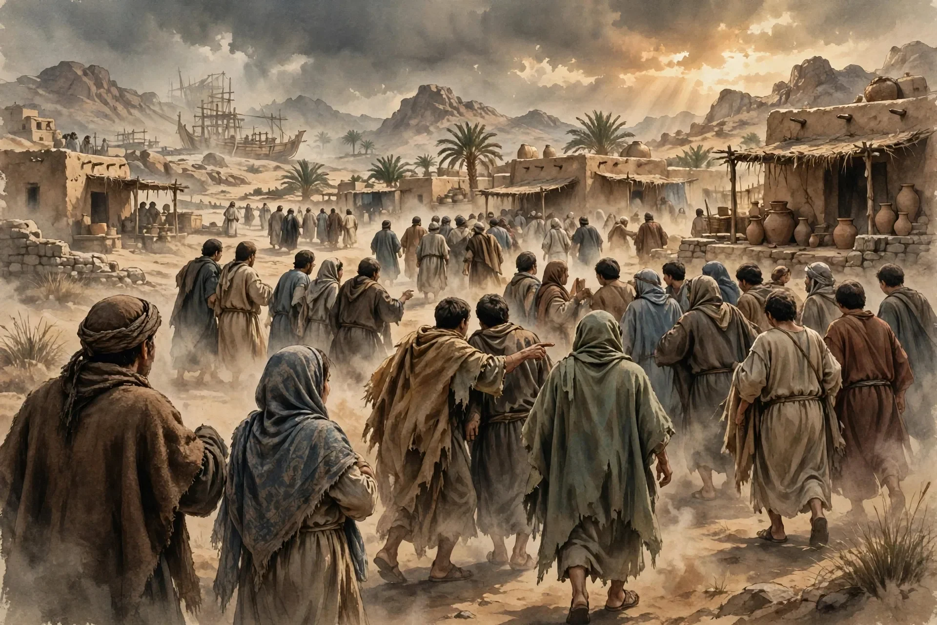 image about قصة سيدنا نوح عليه السلام - من أول رسول إلى الطوفان العظيم وبداية جديدة للبشرية