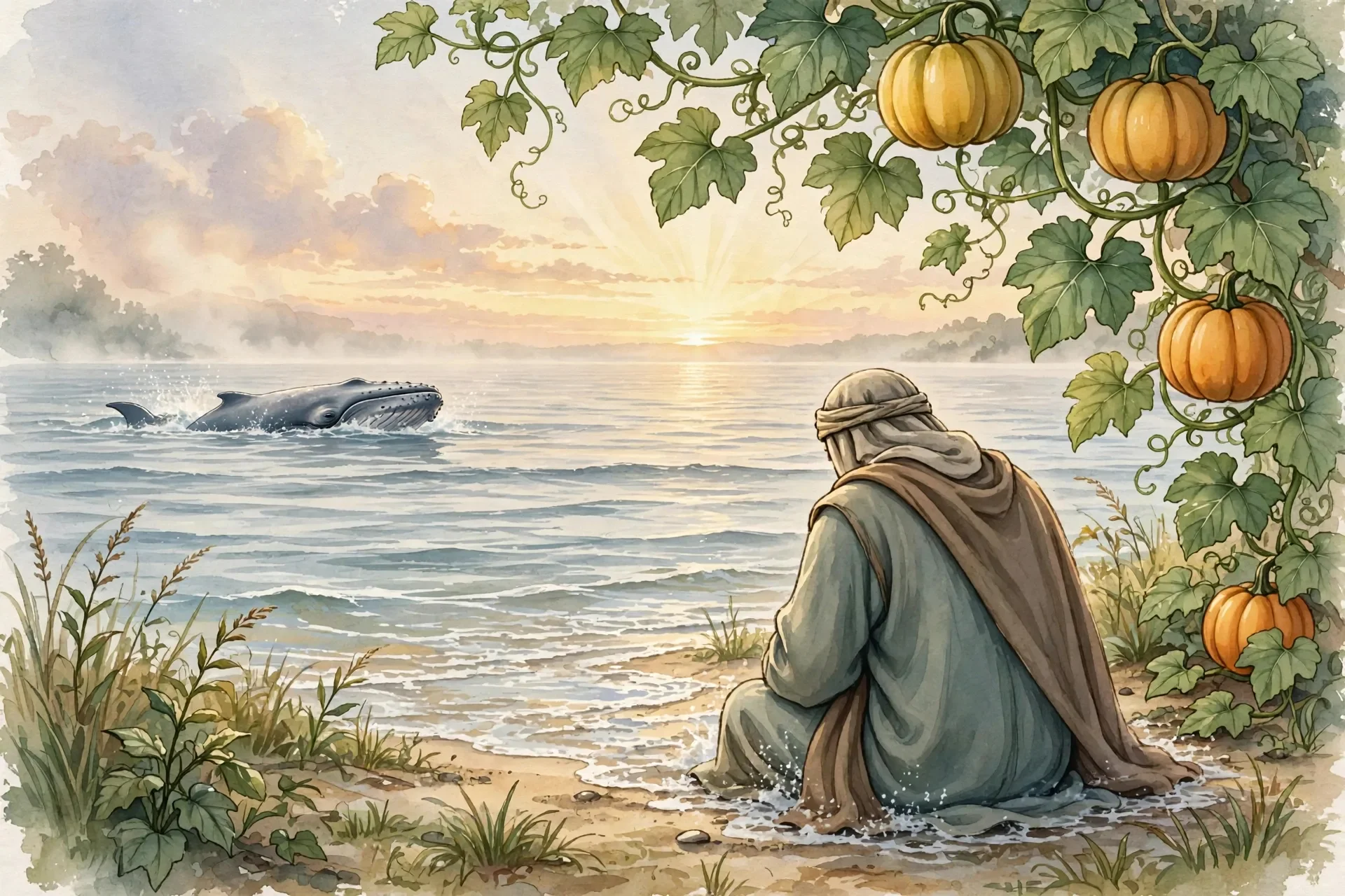 image about قصة سيدنا يونس عليه السلام - من ظلمات بطن الحوت إلى نور النجاة والتوبة