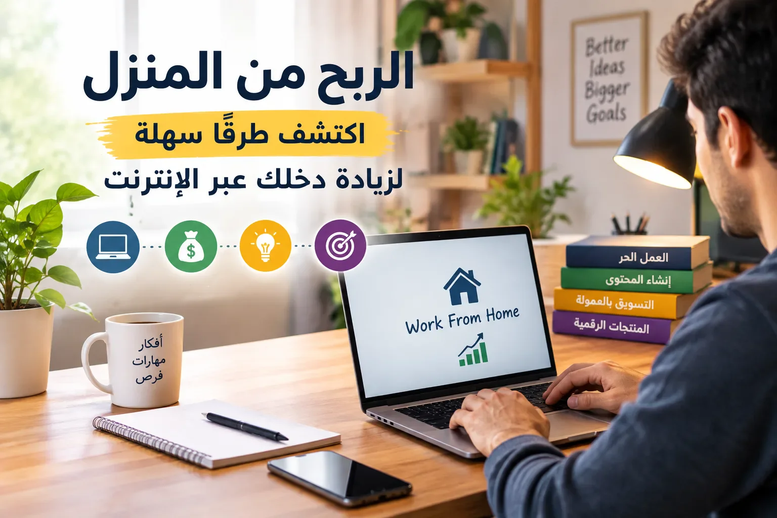 image about بناء راس مال من داخل منزلك