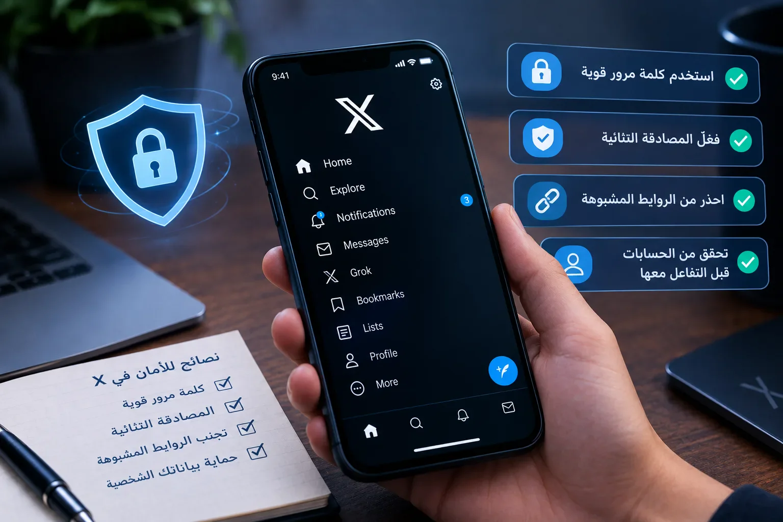 image about هل تطبيق X آمن؟ 7 خطوات لمعرفة المخاطر وحماية حسابك
