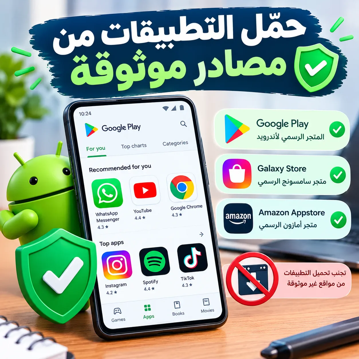image about 7 خطوات لحماية هاتف أندرويد من الاختراق والبرامج الضارة