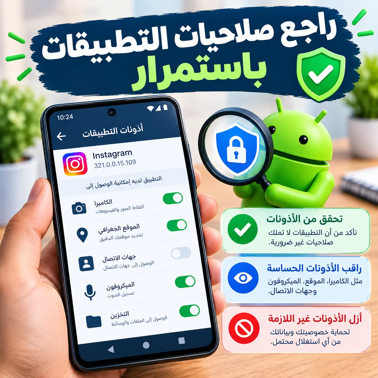 image about 7 خطوات لحماية هاتف أندرويد من الاختراق والبرامج الضارة