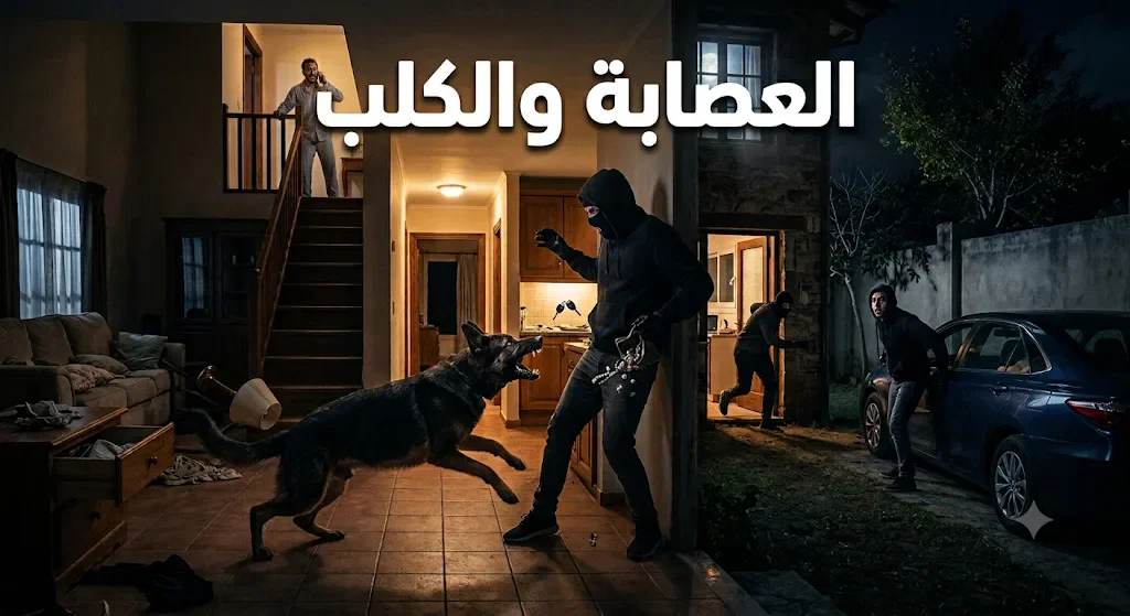image about العصابه والكلب و الصديق