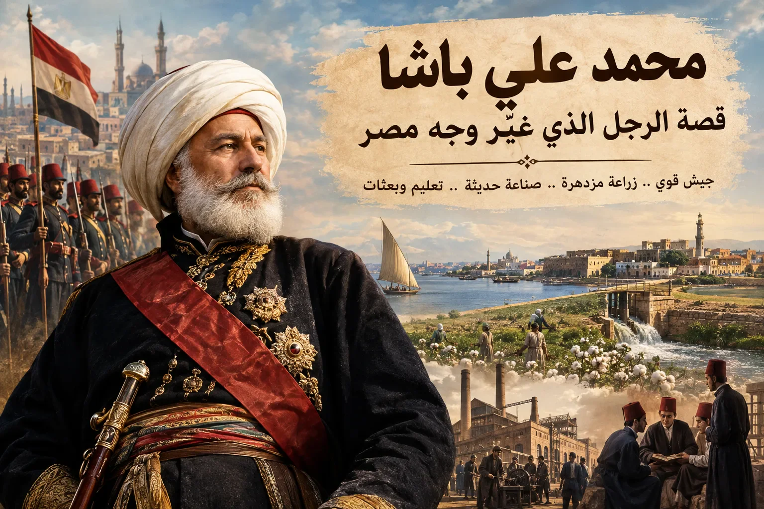 image about محمد علي باشا.. قصة الرجل الذي غيّر وجه مصر