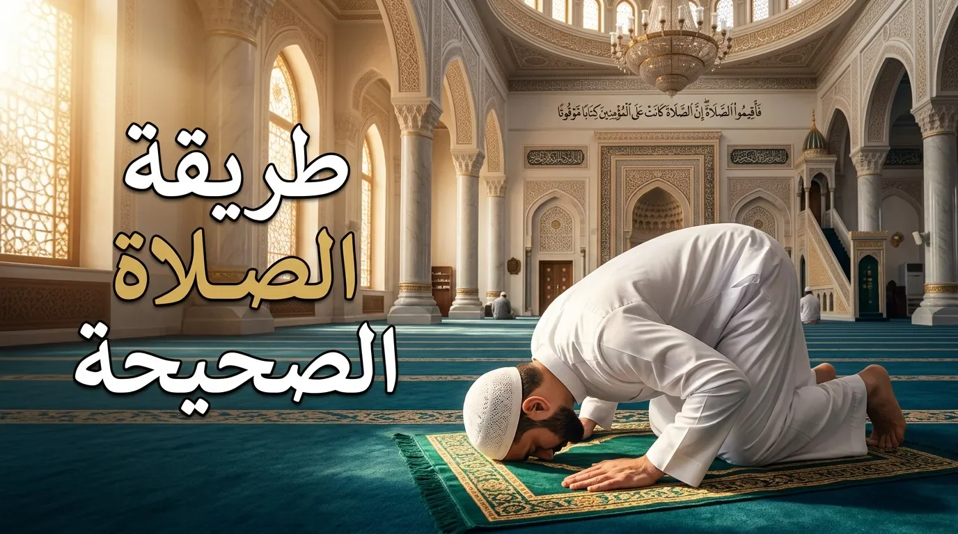 image about طريقة الصلاة الصحيحة خطوة بخطوة | دليل مبسّط لإقامة الصلاة كما وردت في السنة
