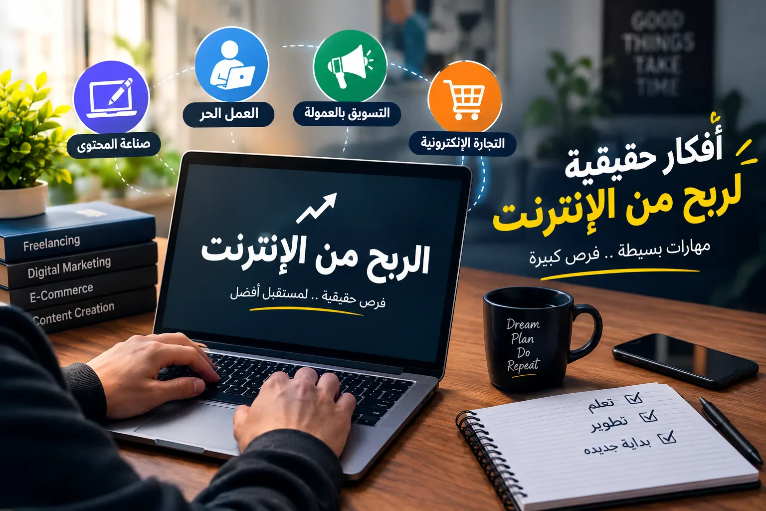 image about كيفية الربح من الانترنت