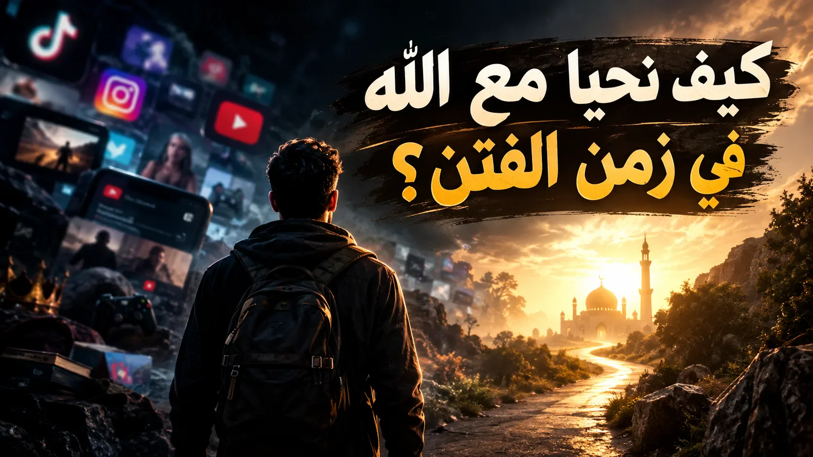 image about كيف نحيا مع الله في زمن الفتن؟