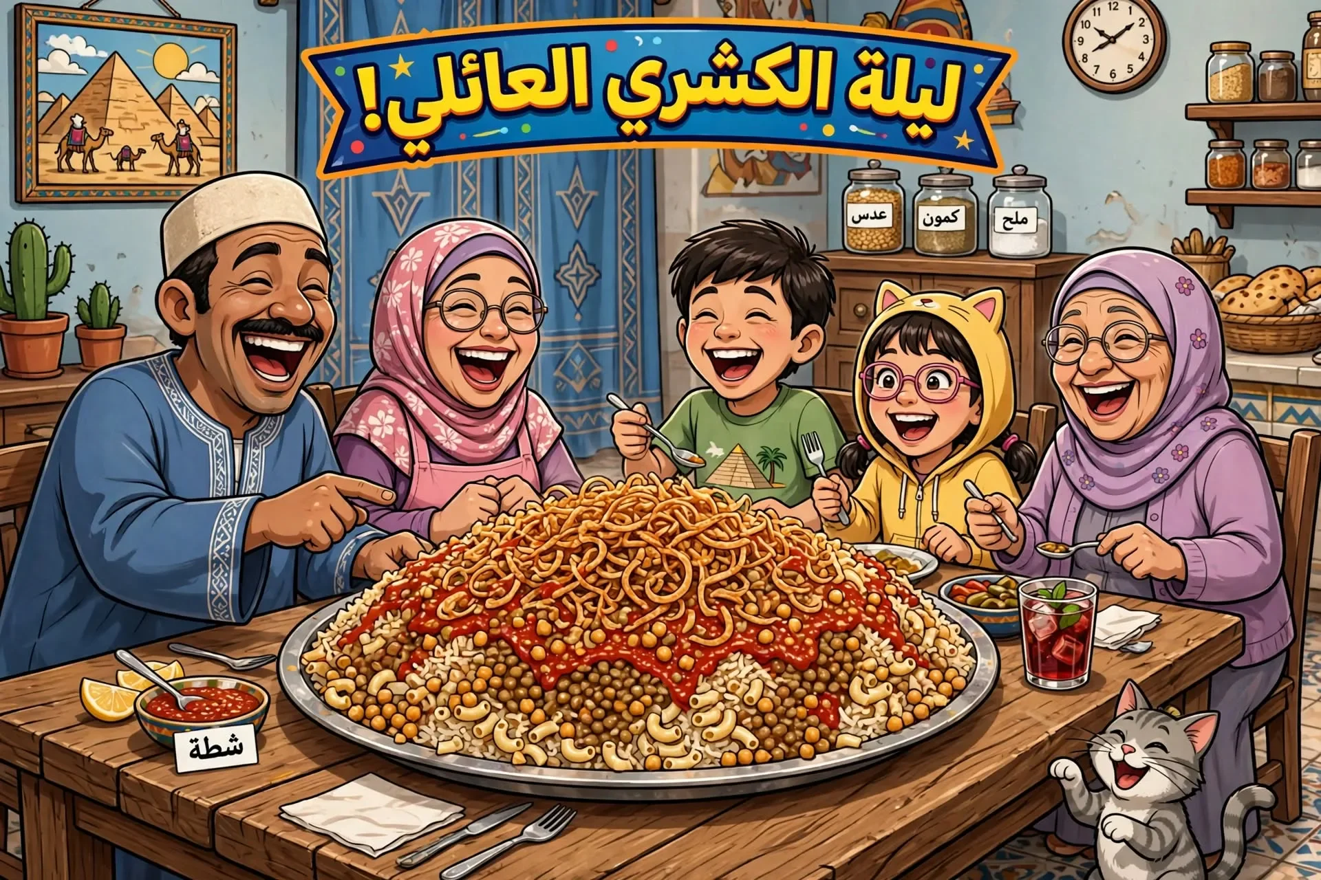 image about  يوميات المواطن المصري: كيف نحول الزحمة والحر والمنبه إلى كوميديا يومية