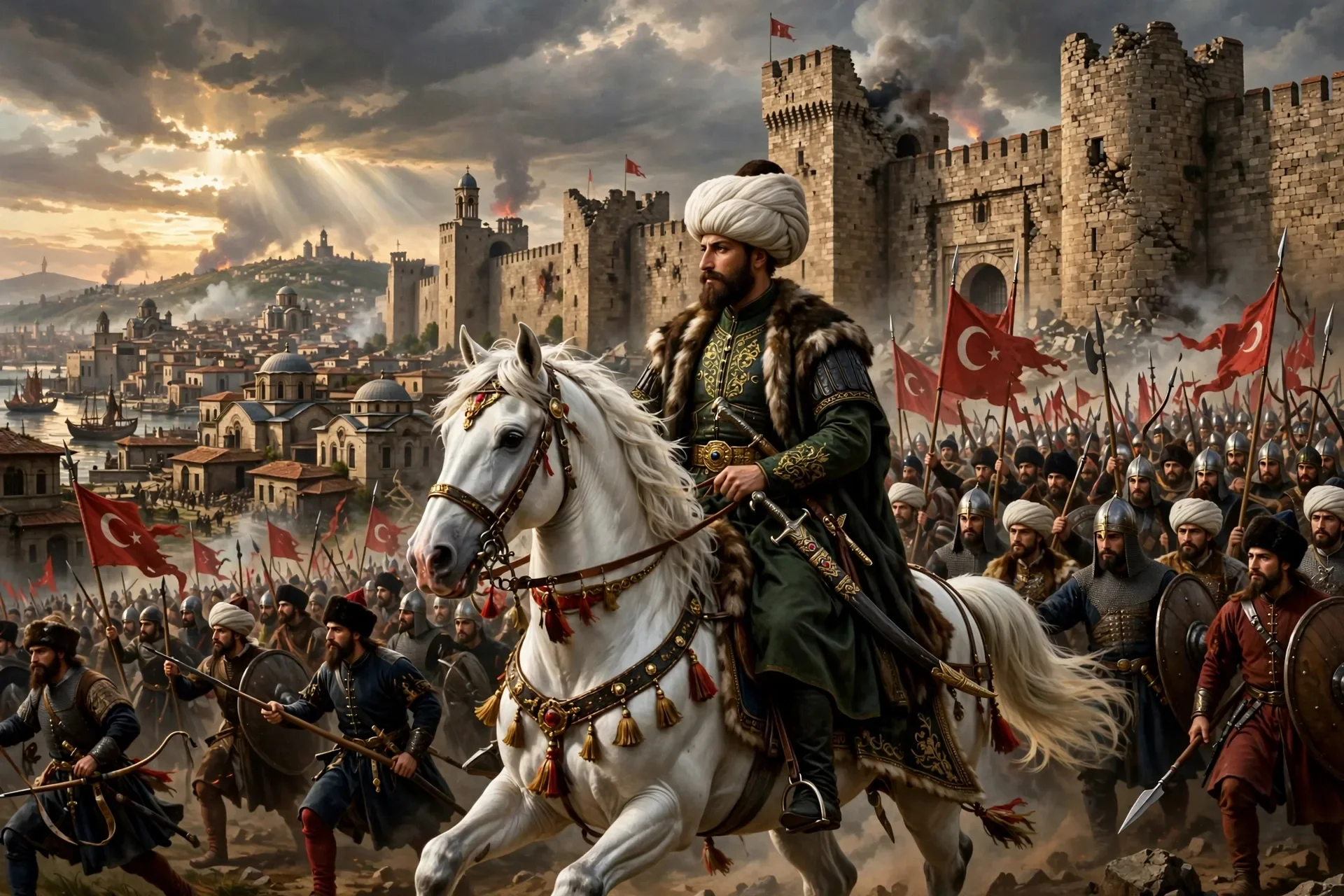 image about الدولة العثمانية - 600 عام من الخلافة الإسلامية من قيامة عثمان إلى فتح القسطنطينية والمجد في عهد سليمان القانوني