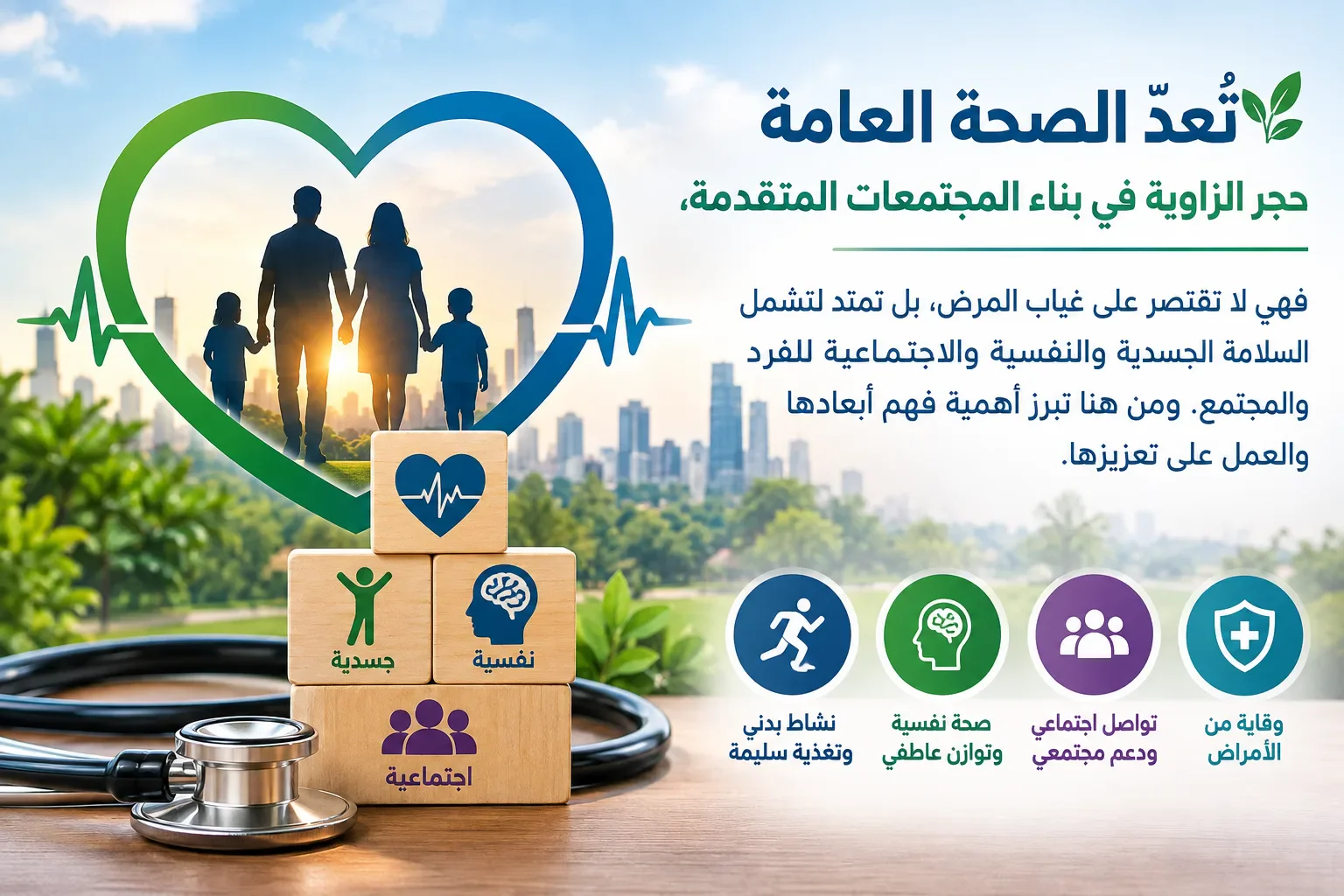 image about الصحة العامة: أساس المجتمعات السليمة