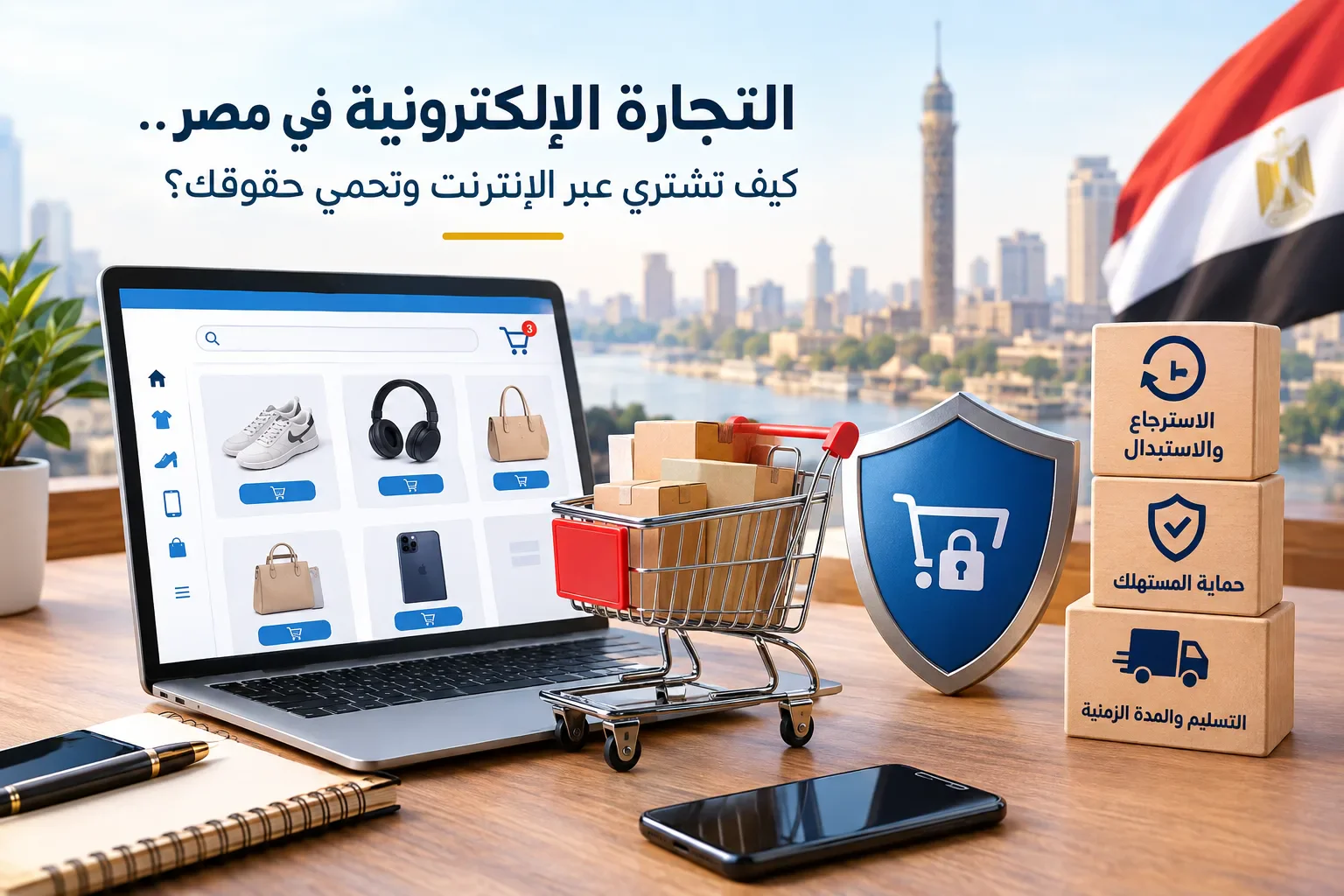 image about التجارة الإلكترونية في مصر.. كيف تشتري عبر الإنترنت وتحمي حقوقك؟