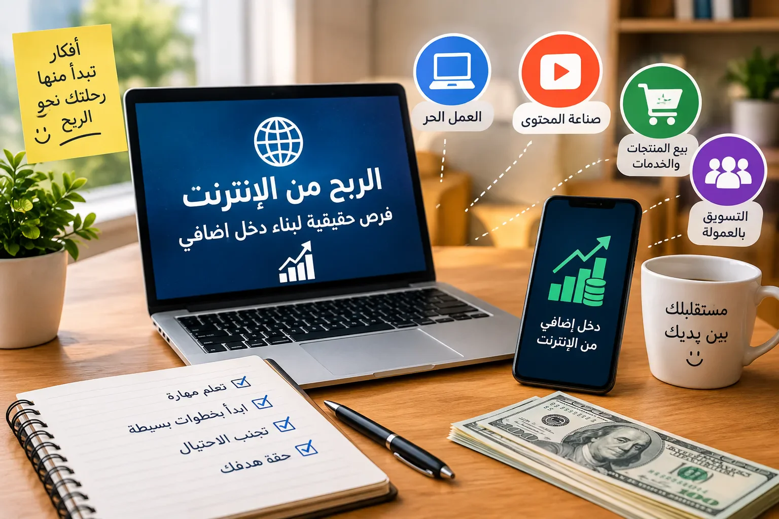 image about الربح من الانترنت 