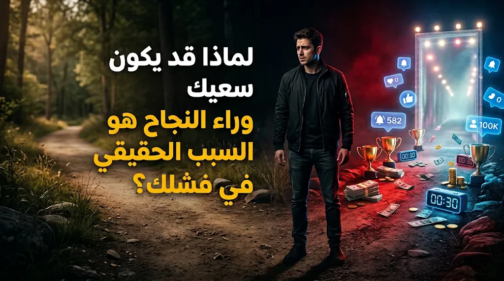 image about لماذا قد يكون سعيك وراء النجاح هو السبب الحقيقي في فشلك؟