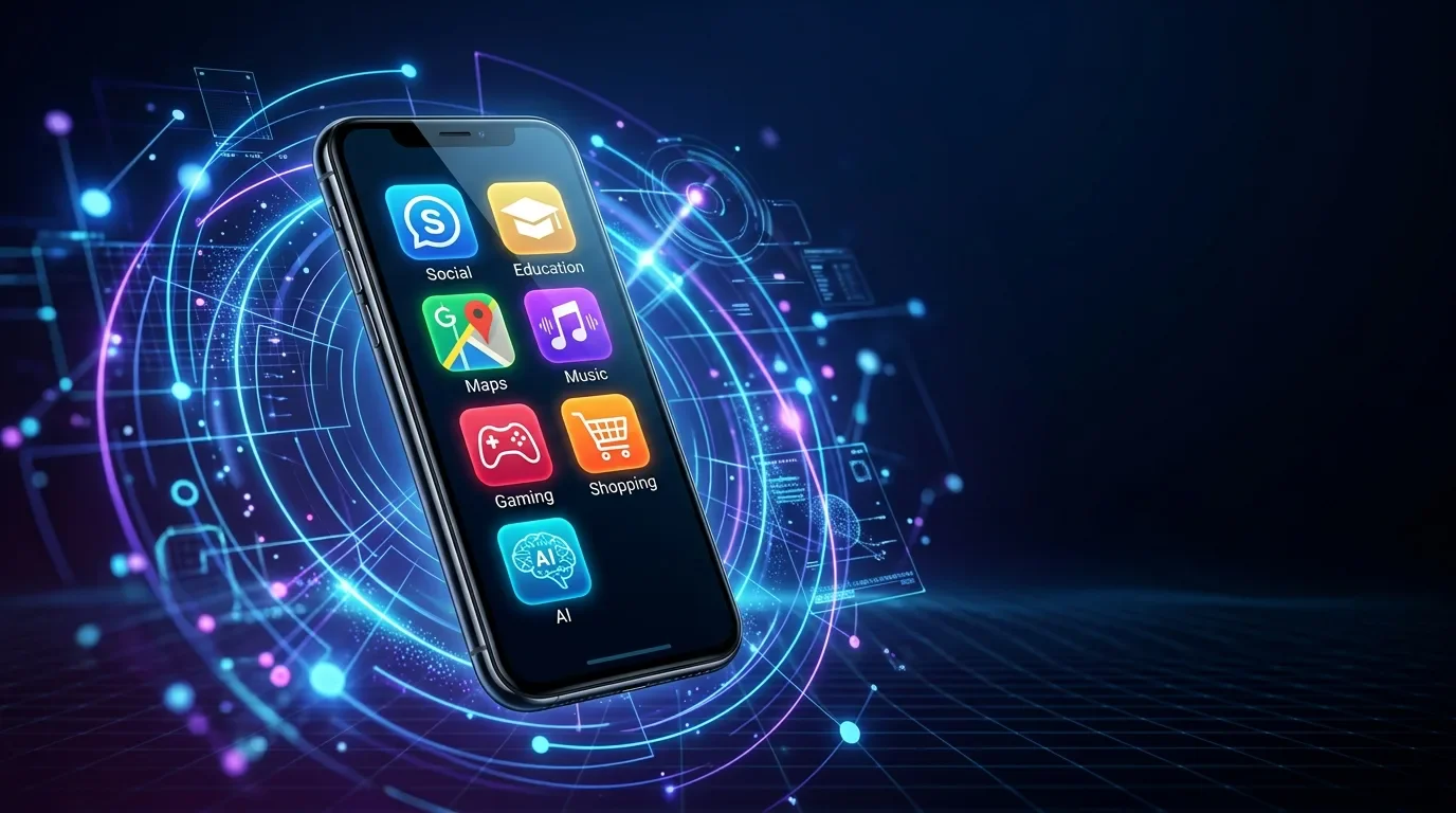 image about **📱 تطبيقات الهاتف: كيف غيّرت التكنولوجيا حياتنا اليومية؟**