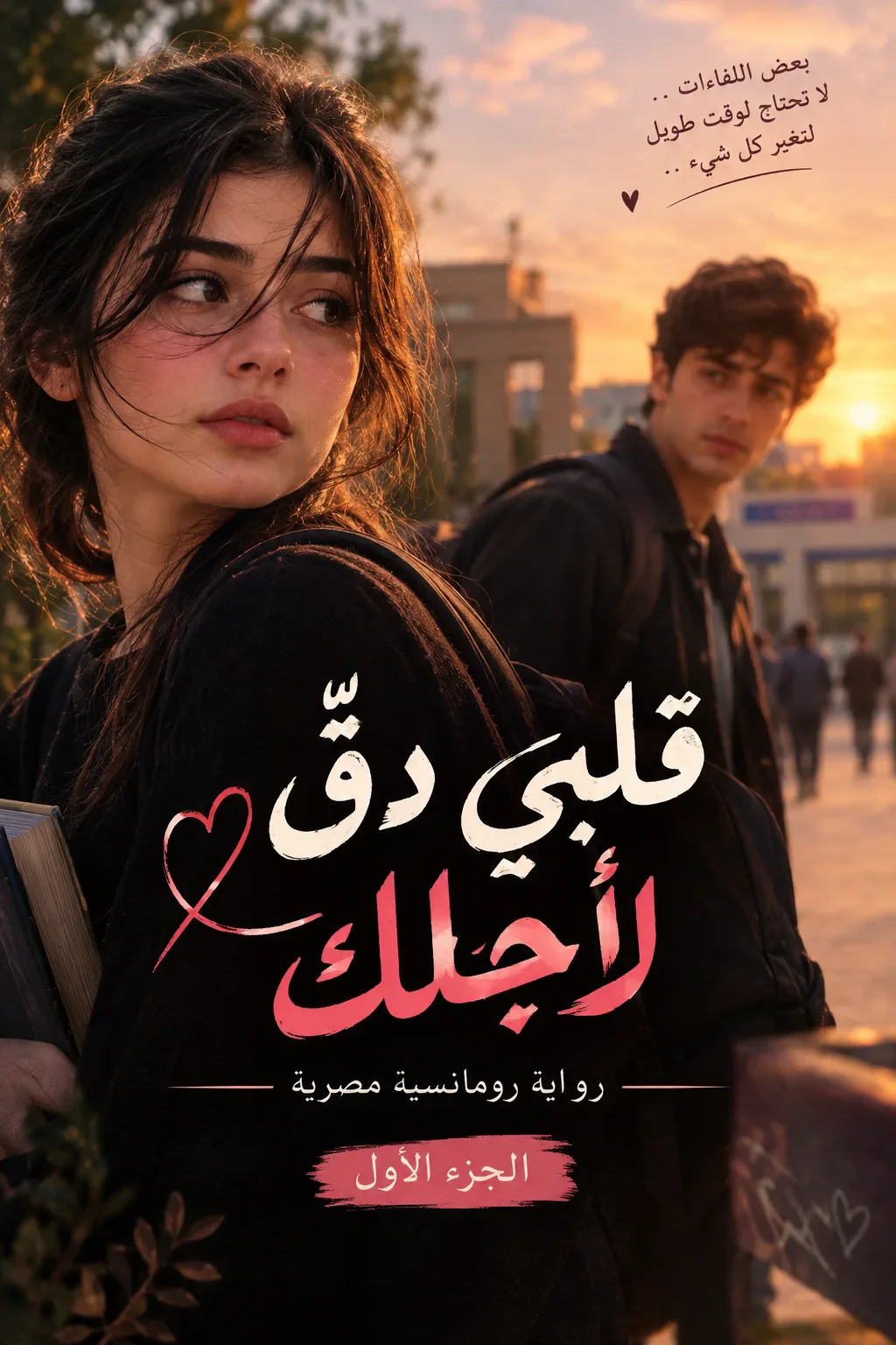 image about قلبي دقّ لأجلك ❤️ | رواية رومانسية مصرية – الجزء الأول