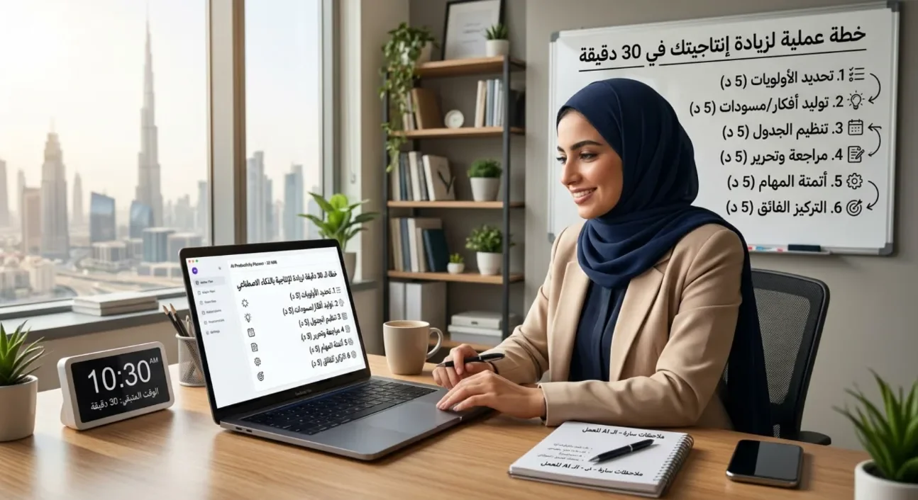 image about أفضل أدوات الذكاء الاصطناعي المجانية لزيادة إنتاجيتك في 2026 🤖