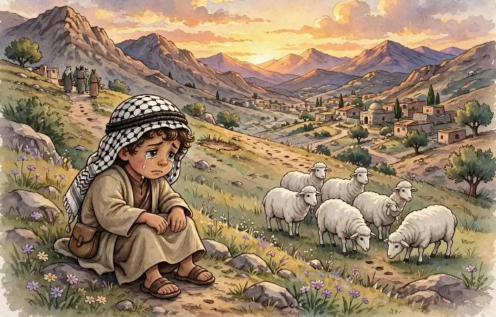 image about قصه الولد إلى كان بيكذب 