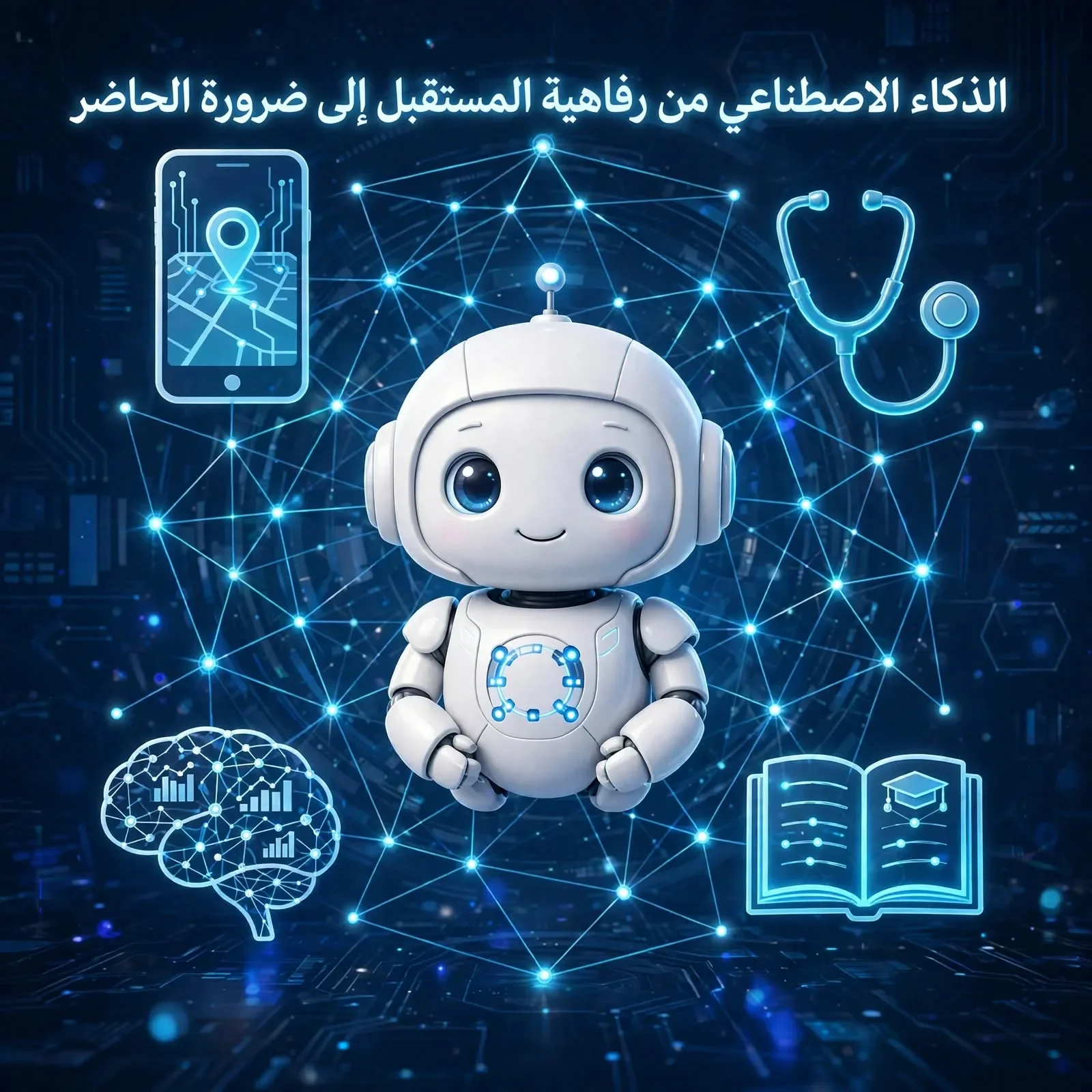 image about الذكاء الاصطناعي من الرفاهية التقنية إلى البنية التحتية للحياة اليومية وسوق العمل: تحليل بالأرقام والأدلة