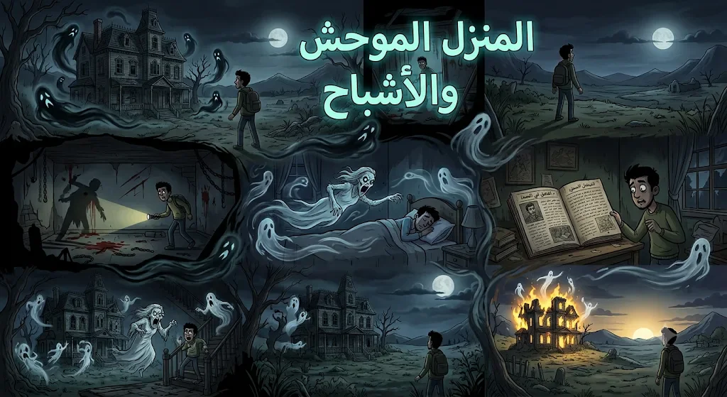 image about المنزل الموحش والأشباح