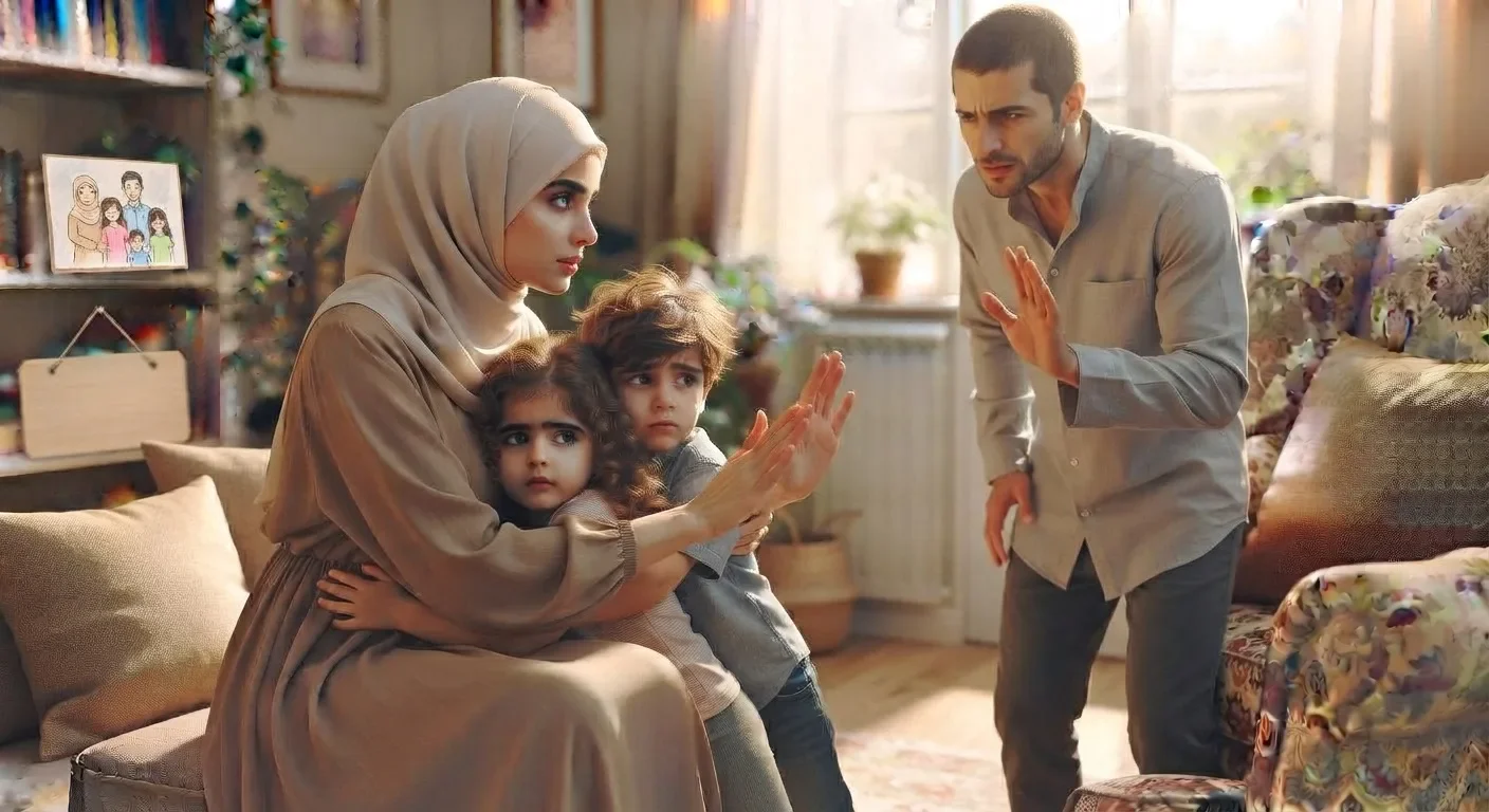 image about كيف تدير خلافاتك الزوجية بعيداً عن عيون أطفالك؟
