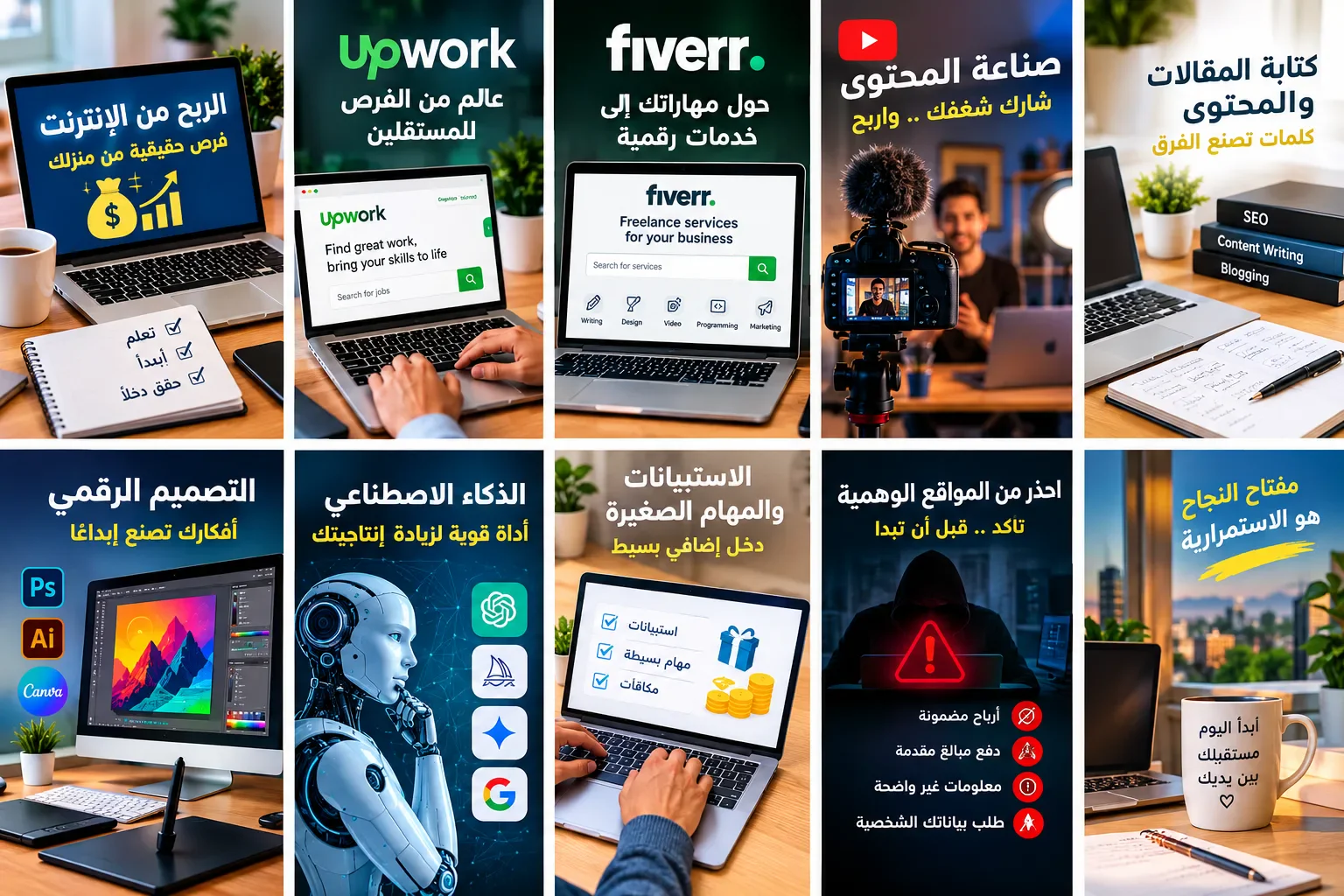 image about خطة سهلة للبدء في الربح من الإنترنت بدون رأس مال