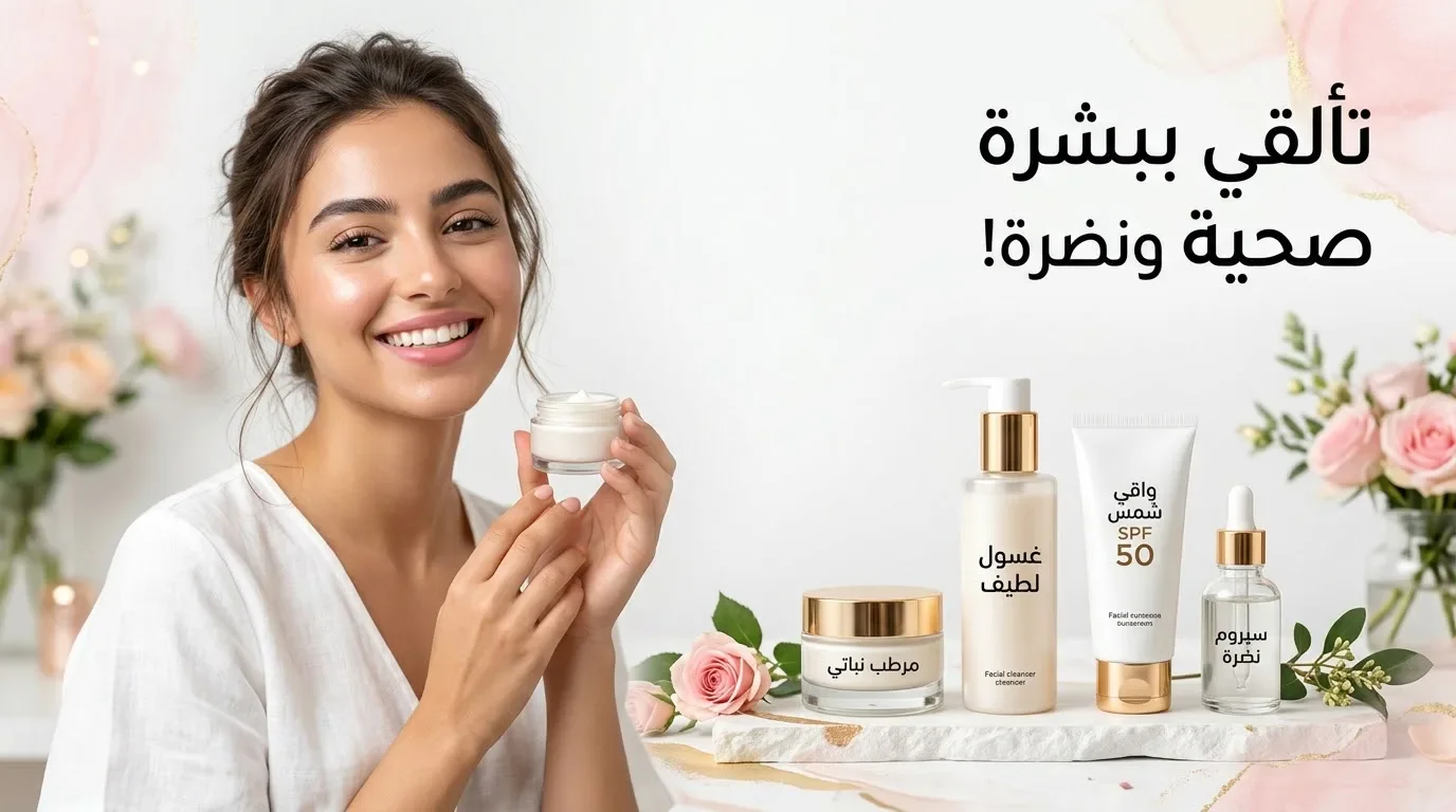 image about العناية بالبشرة: دليلك الشامل لبشرة صحية ونضرة ومشرقة