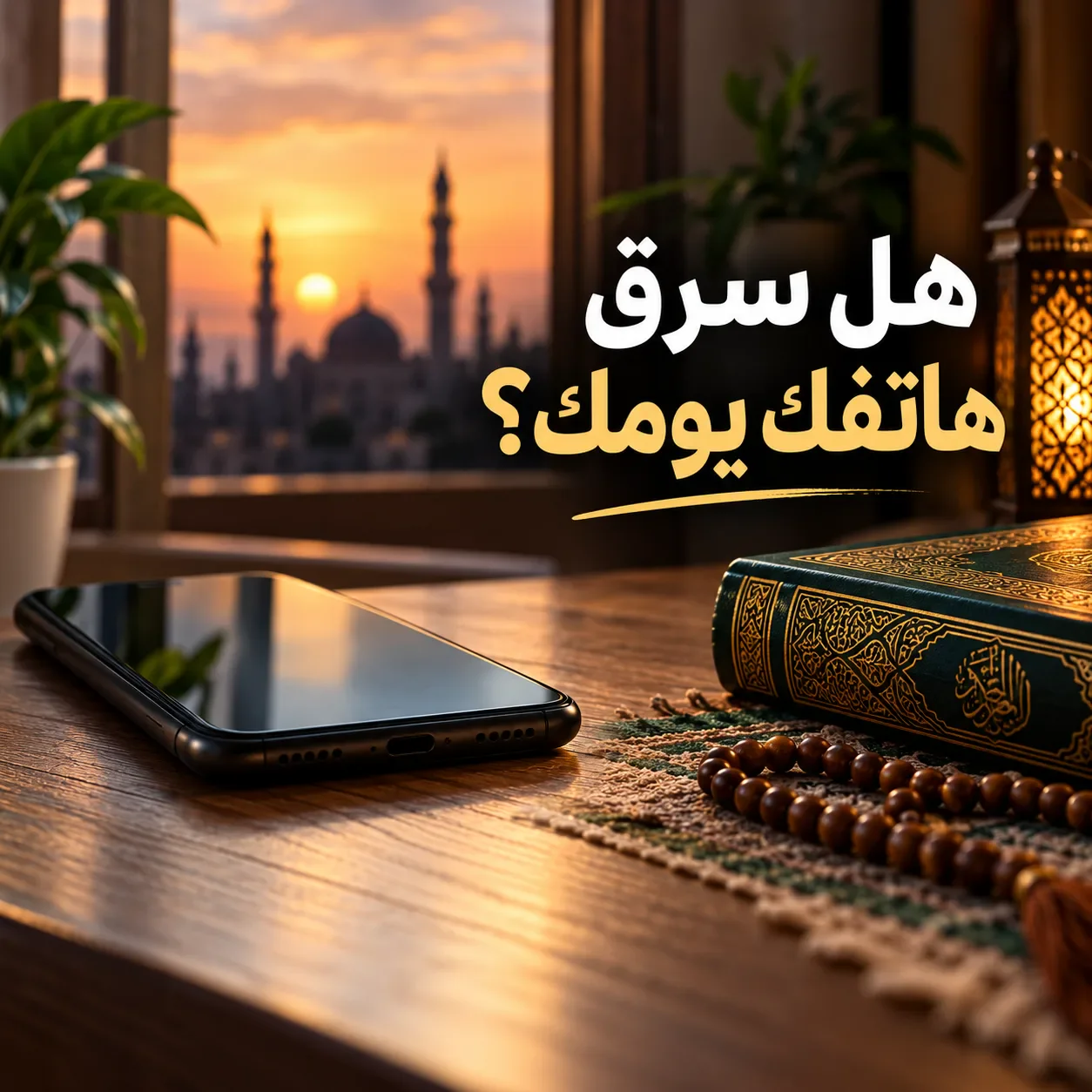 image about هل سرق هاتفك يومك؟ نظرة إيمانية إلى الوقت الذي لا يعود