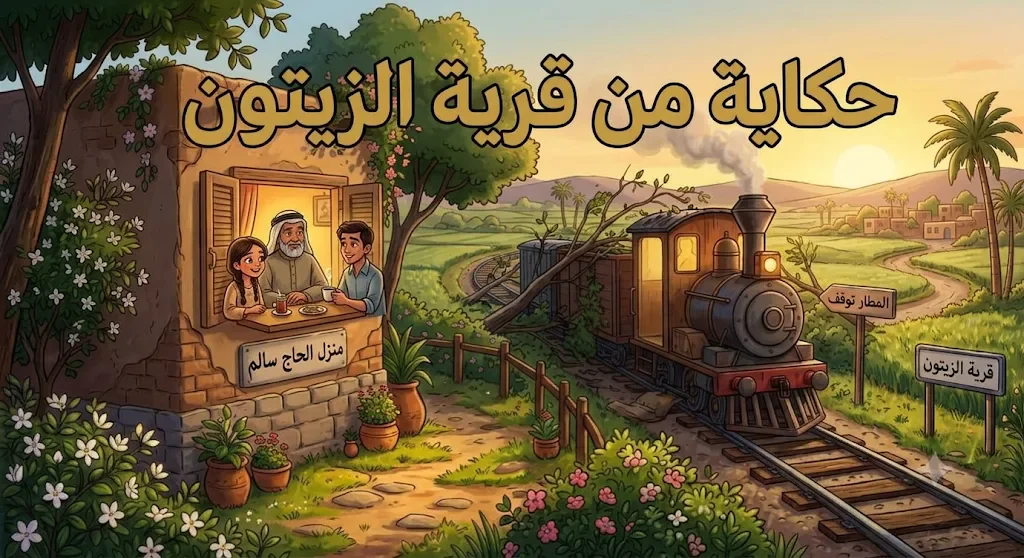image about حكاية من قرية الزيتون