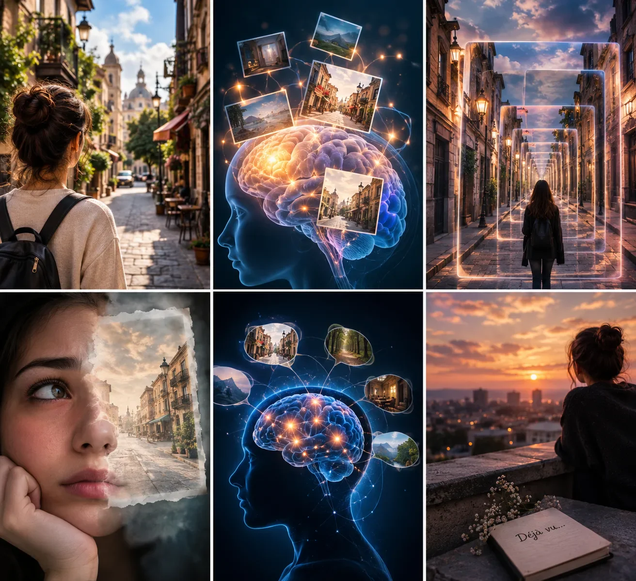 image about "هذا المكان لم تره من قبل… فلماذا يشعر عقلك أنك كنت هنا؟" 🧠👀