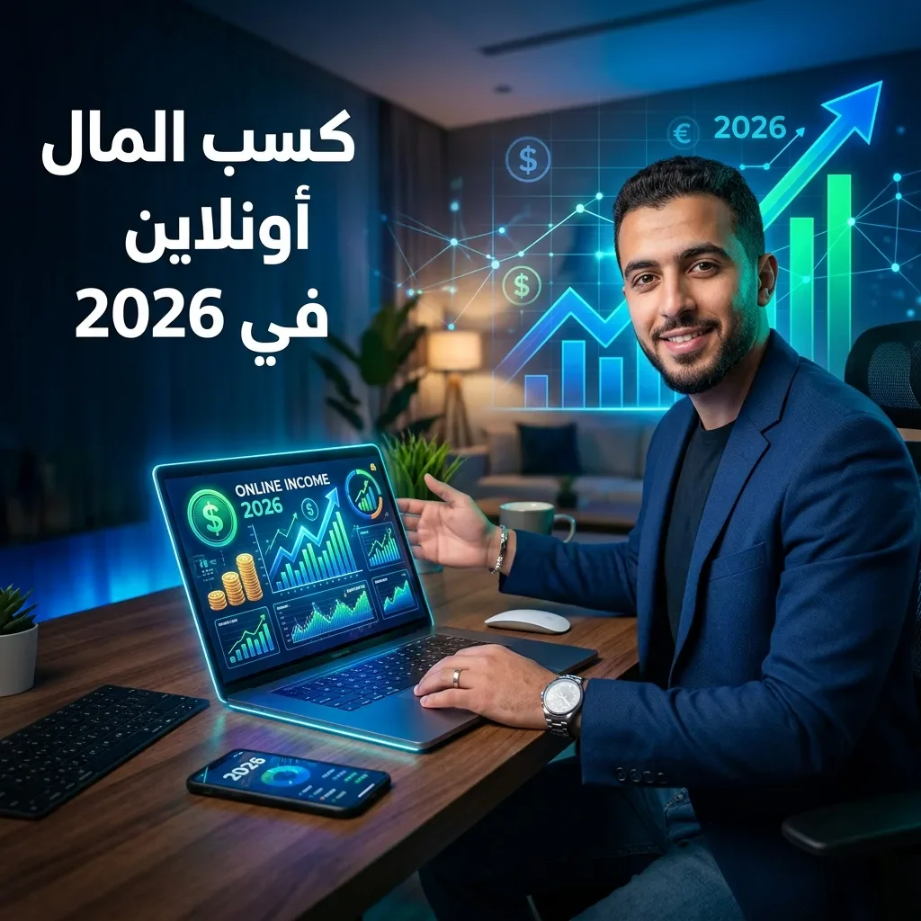 image about الربح من الإنترنت: كيف تبدأ من الصفر وتبني مصدر دخل حقيقي في 2026؟