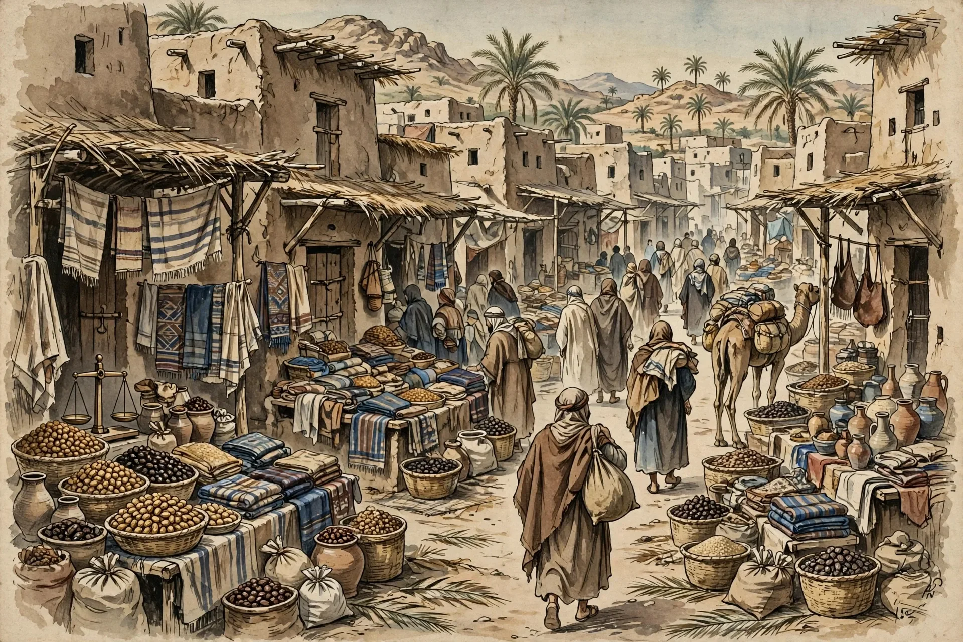 image about عبد الرحمن بن عوف.. كيف بدأ من الصفر بعد الهجرة وبنى ثروته من السوق
