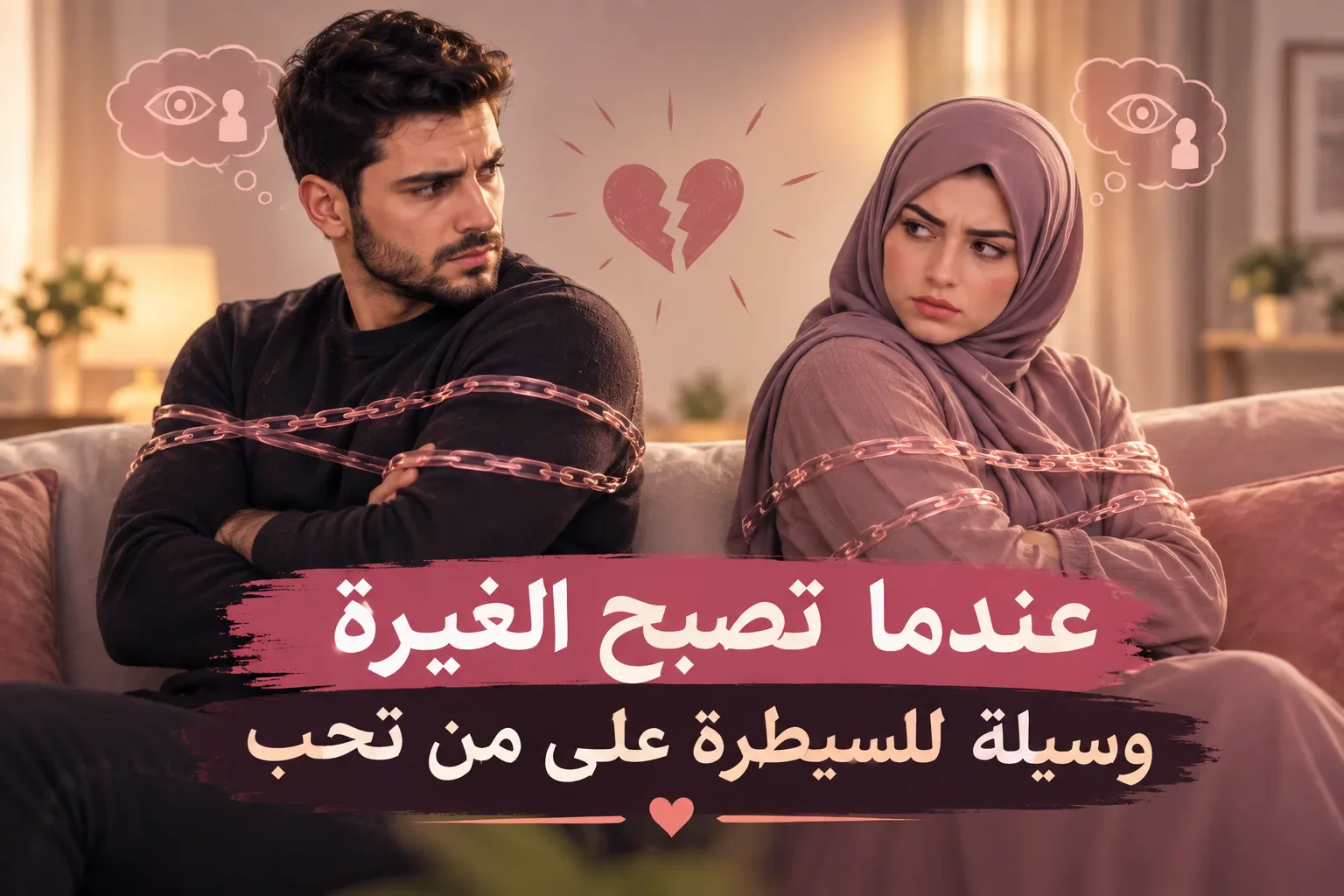 image about 💔 عندما تصبح الغيرة وسيلة للسيطرة على من تحب