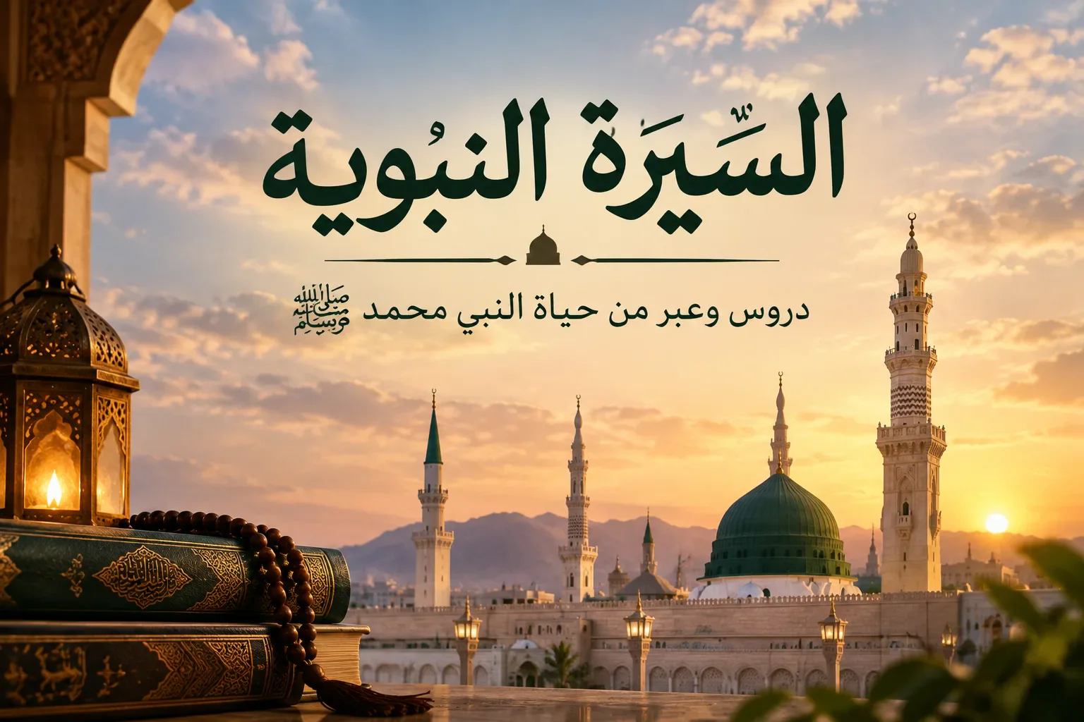 image about السيرة النبوية: دروس وعِبر من حياة النبي محمد ﷺ