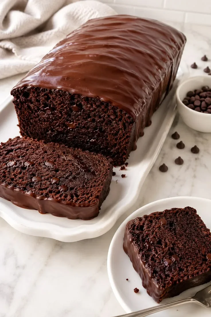 image about طريقة عمل كيكة الشوكولاتة الهشة والطرية.. سر القوام المثالي وصوص الشوكولاتة الغني 🍫🍰
