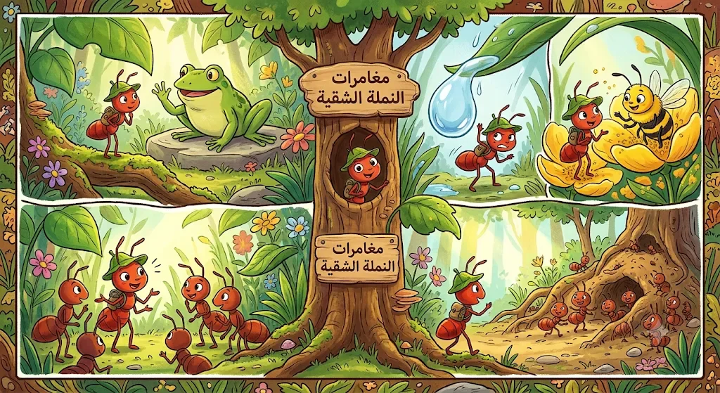 image about مغامرات النمله الشقيه